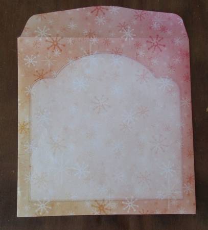 Rainbow Snowflakes 14.5 x 14.5 cm Envelope Kit by Gillian Birch
