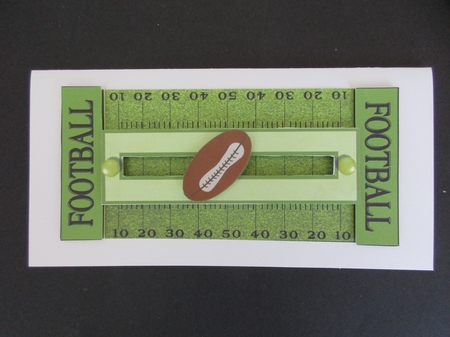 Football Field Penny Slider by Gillian Birch