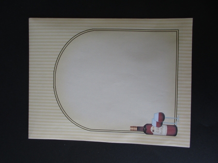 3D Shoppe Pop Up Rubber Band Card Kit  -  The Grape & Glass Wine Shop by Gillian Birch