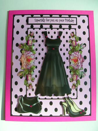 Polka Dots and Roses by Gill Busby