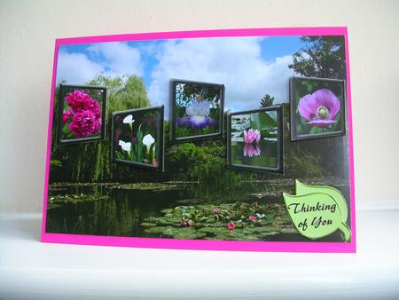 Monet's Garden Collage by Gill Busby