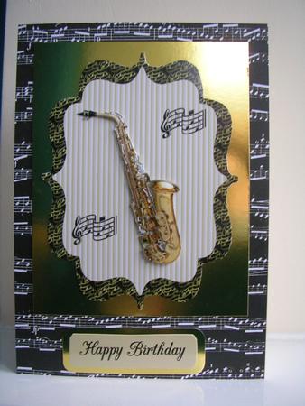 The Saxaphone and Music by Gill Busby