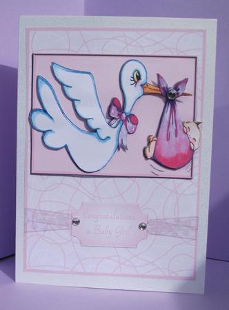 Stork Baby Pik by Gill Caddy