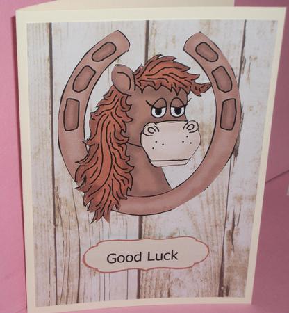 Horse for Luck by Gill Caddy