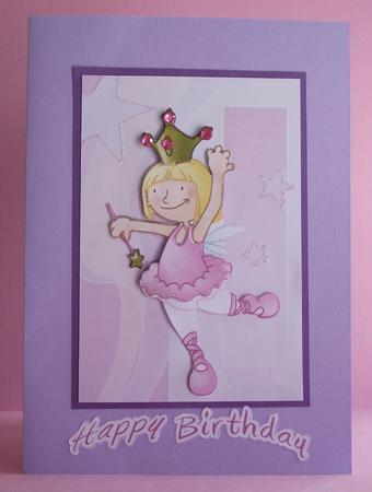 Ballerina Birthday. by Gill Caddy