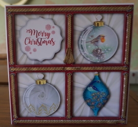 Christmas Treasures - Red by Gill Dean