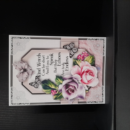 Kind Words 5x7 Bumper Card Kit by Gill Dean