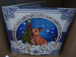 Christmas Dogs16 Mini Card Kit by Gill Dean
