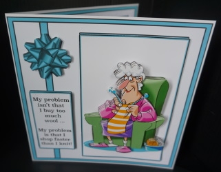 My problem isnt that I buy too much wool  by Gill Dean