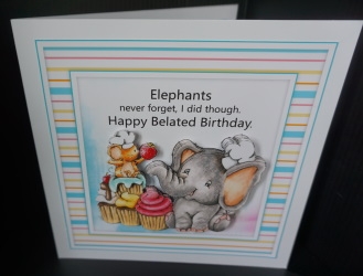 Elephants never forget by Gill Dean