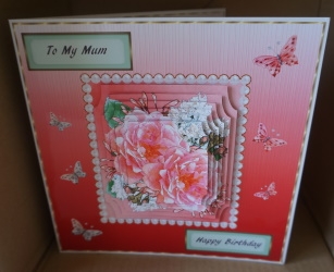 Pretty Bouquet Pyramage 1 by Gill Dean