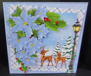 Little Deer - Decoupage Card Mini Kit by Gill Dean