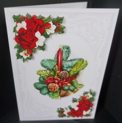Christmas  Bouquet   A5 Mini Kit by Gill Dean