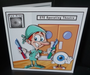 Eye Surgeon - Decoupage by Gill Dean