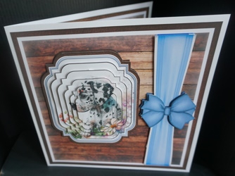 8x8 Dalmations 1 Mini  Kit - x6 A4 sheets  by Gill Dean