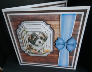 8x8 Havanese 1 Mini  Kit - x6 A4 sheets  by Gill Dean