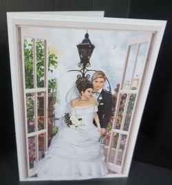Wedding Day -after the Ceremony by Gill Dean