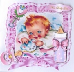 Vintage New Baby Boy & Baby Girl by Gill Dean