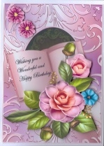 Camelias in Pink by Gill Dean