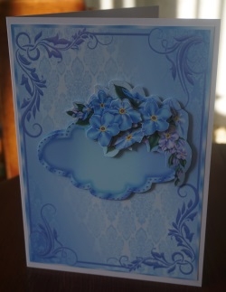 Beautiful Forget-me-nots by Gill Dean