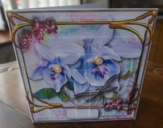 Iris Fantasy Off-center Pyramid Mini Kit 2 by Gill Dean