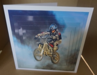 Bike Sport Dirt Biking Tricks- the Joy of Leaping Insert+tag by Gill Dean