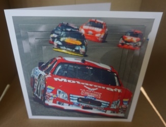 Sport - Racing Car - Pyrimage/Pyramid + Insert & Tag by Gill Dean