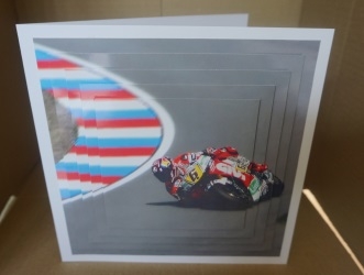 Sport - Bike Racing 2 - Pyrimage/Pyramid + Insert & Tag by Gill Dean