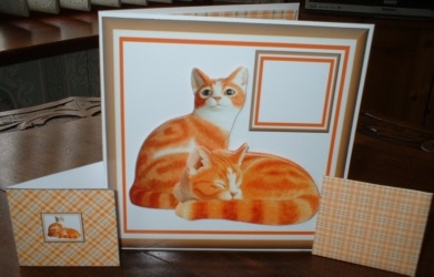 JJ GINGER CATS 6X6 KIT by Gill Dean