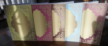 Inspiration Blank Pastel Card Fronts Kit by Gill Dean