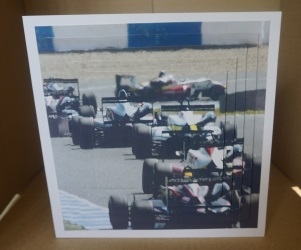 Sport - Racing Cars 3 - Pyrimage/Pyramid + Insert & Tag by Gill Dean