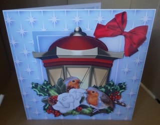 Christmas Lantern by Gill Dean