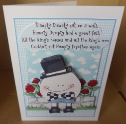 HUMPTY DUMPTY NURSERY RHYME MINIKIT by Gill Dean