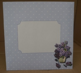 Potted Violets - Multi Occasion Card - Mothers Day/Birthday female by Gill Dean