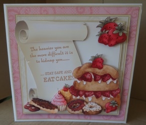Stay Safe Eat Cake! Mini Kit by Gill Dean