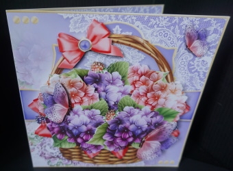 Flower Basket 9 by Gill Dean