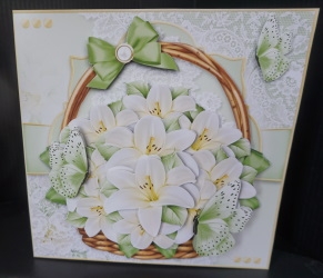 Flower Basket 15 by Gill Dean