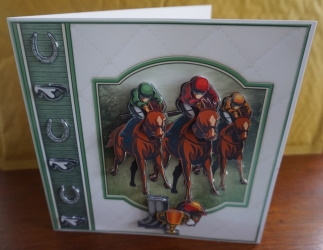 A Day At The Races 8x8 Mini KIt by Gill Dean