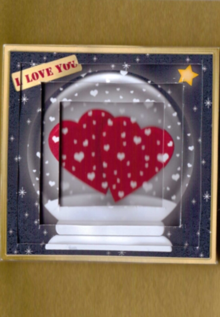 Love Globe Tunnel Topper by Gill Dean