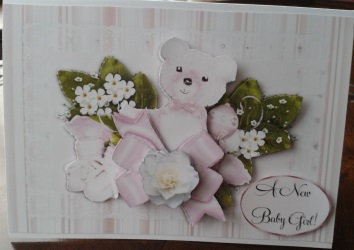 New Baby Girl by Gill Dean