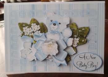 New Baby Boy by Gill Dean