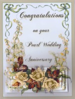 Pearl Wedding Anniversary(p) by Gill Dean