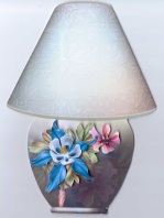 Table Lamp Card Mini Kit - Forest Flowers by Gill Dean