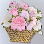 Summer Bouquet Gift Basket Card Mini Kit by Gill Dean