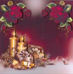 Christmas Gifts and Roses Mini Kit by Gill Dean