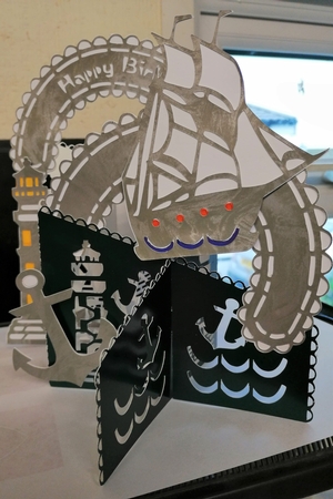 3D Cascade All at Sea by Gill Gardiner