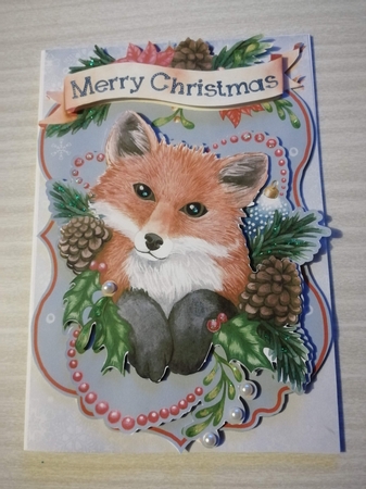Festive Friends Fox by Gill Gardiner