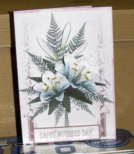Lilies Step by Step Sheet by Gill Gardiner