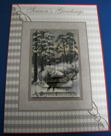 A Winters Day Pyramid by Gill Gardiner