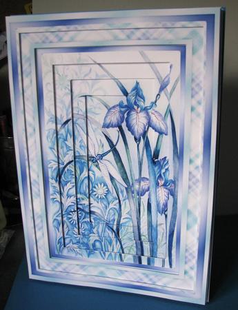 Iris Fantasia A4 Invertage Kit by Gill Gardiner